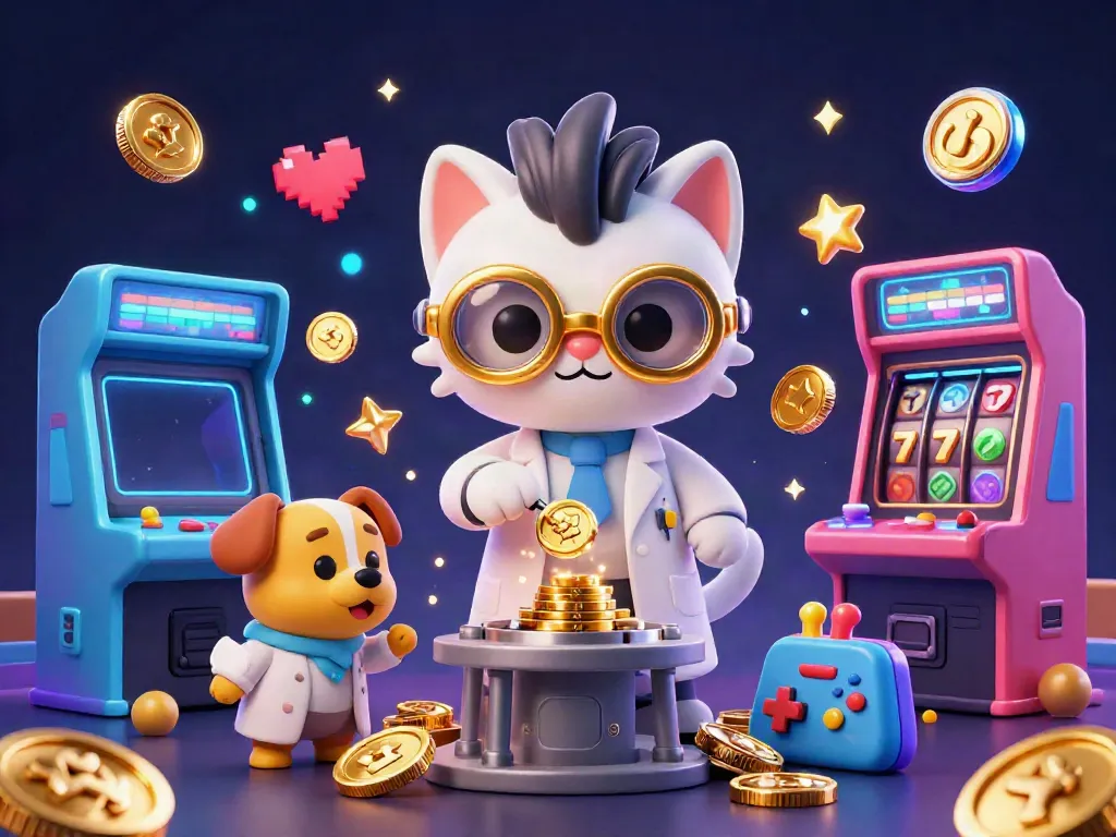 เกมส์สล็อตในเว็ปสล็อตที่เต็มไปด้วยความสนุกสนานโดยมีแมววิทยาศาสตร์และสุนัขเป็นผู้ช่วย