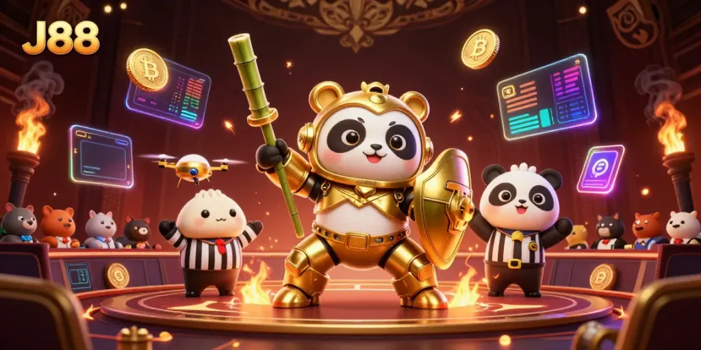 Engage with J88 in an exhilarating casino battle with dynamic gambling elements