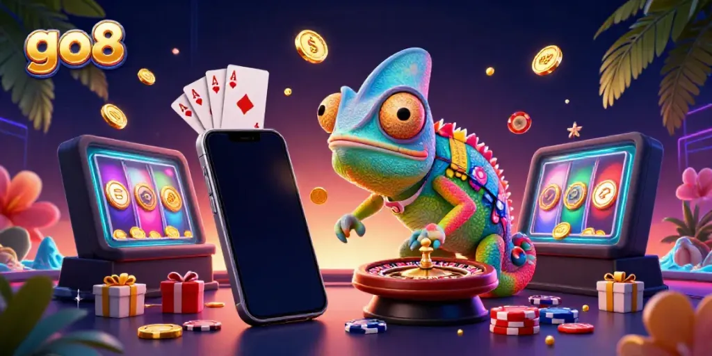 Engage with go8 gaming through dynamic casino adventures featuring colorful characters and vibrant game elements.