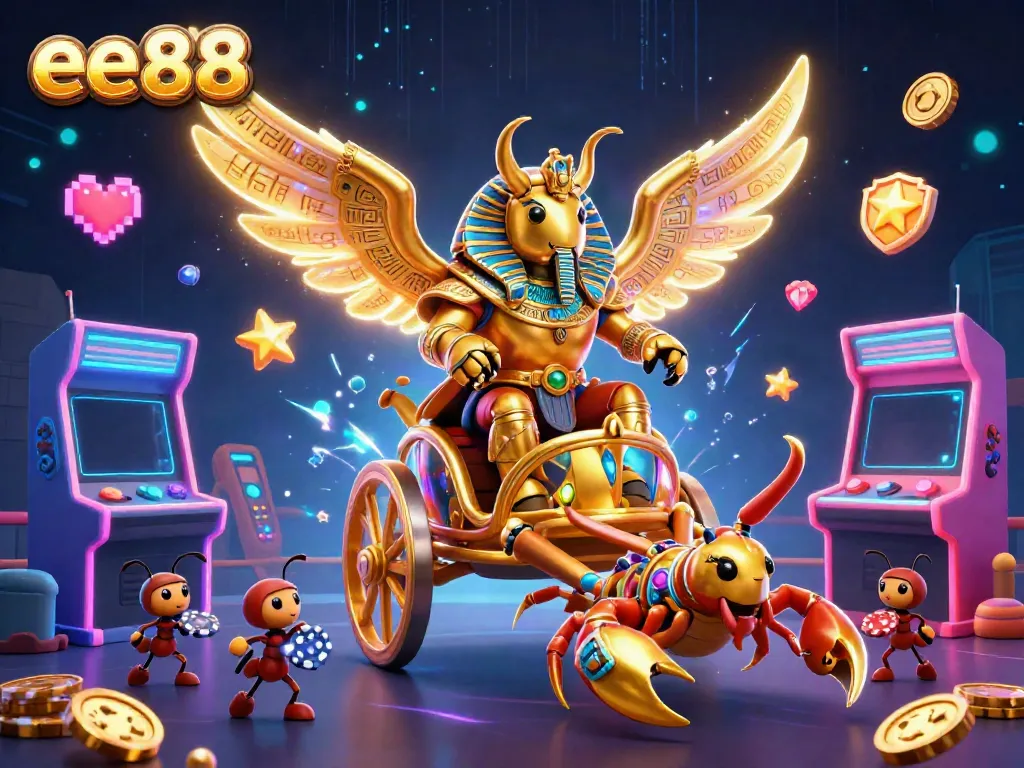 Spin the reels with ee88 at this vibrant online casino, featuring captivating game elements and charismatic characters.
