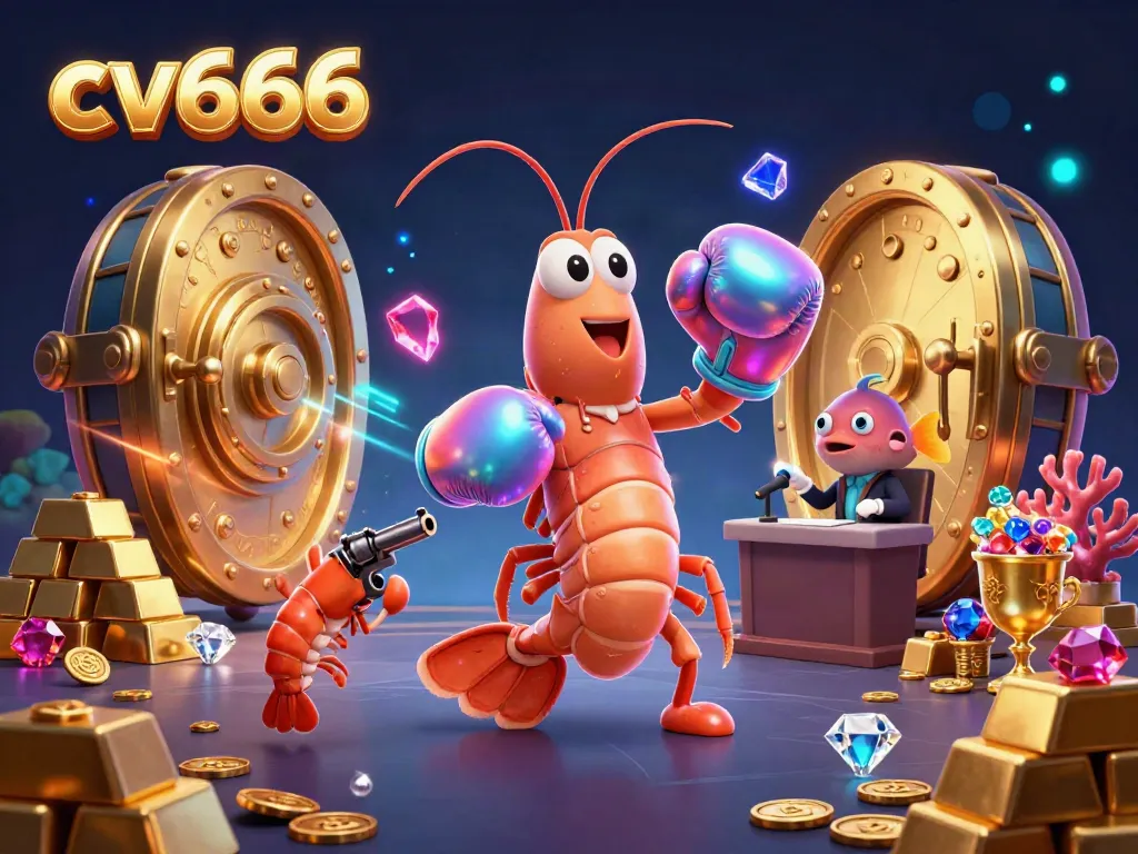 Experience thrilling gameplay at cv666 with vibrant characters and dynamic golden treasures.